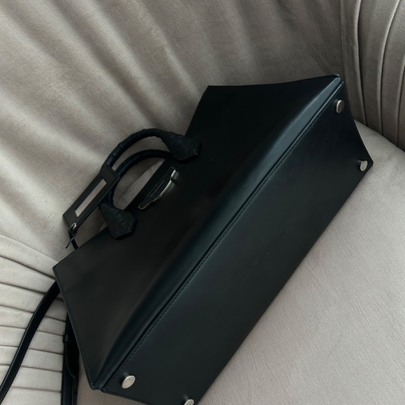 RARE BALENCIAGA all ostrich trim tote - Picture 7 of 9